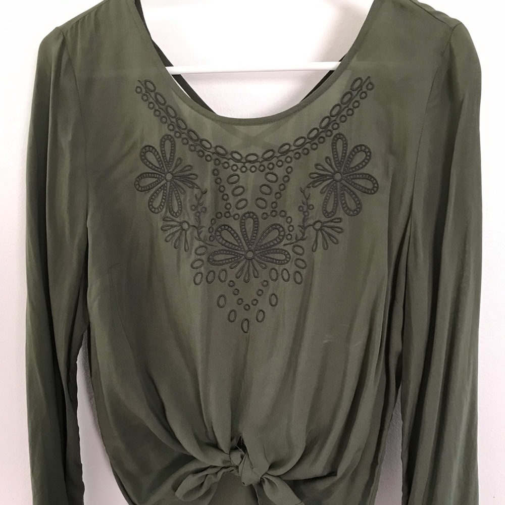 Faded Glory Sheer Shirt